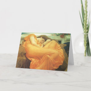 Flaming June door Lord Frederic Leighton Kaart