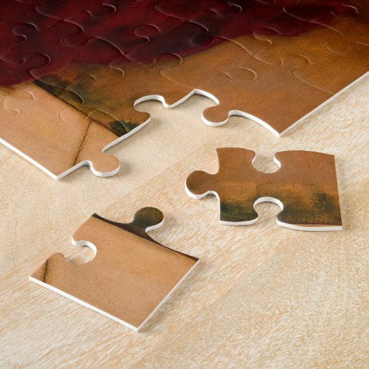 Flaming June door Lord Frederic Leighton Legpuzzel (Zijkant)