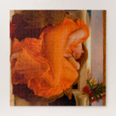 Flaming June door Lord Frederic Leighton Legpuzzel (Horizontaal)