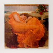 Flaming June door Lord Frederic Leighton Legpuzzel (Verticaal)