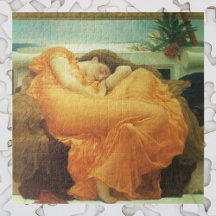 Flaming June door Lord Frederic Leighton