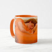 Flaming June door Lord Frederic Leighton Mok (Voorkant links)
