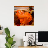 Flaming June door Lord Frederic Leighton Poster (Thuiskantoor)