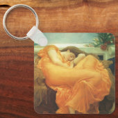 Flaming June door Lord Frederic Leighton Sleutelhanger (Voorkant)