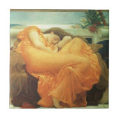Flaming June door Lord Frederic Leighton Tegeltje (Voorkant)