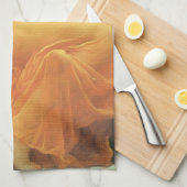 Flaming June door Lord Frederic Leighton Theedoek (Quarter Fold)