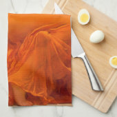 Flaming June door Lord Frederic Leighton Theedoek (Quarter Fold)