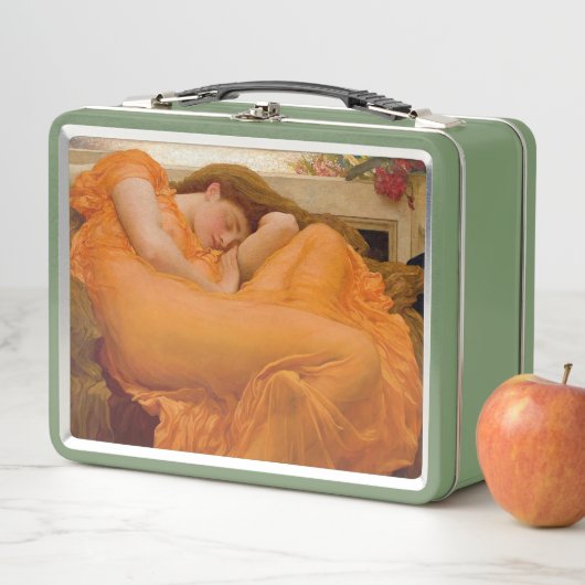 Flaming June door Sir Frederic Leighton (In situ)