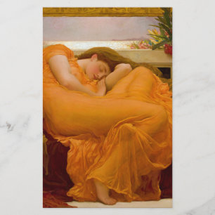 Flaming June door Sir Frederic Leighton Briefpapier