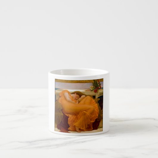 Flaming June door Sir Frederic Leighton Espresso Kop (Voorkant)