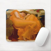 Flaming June door Sir Frederic Leighton Muismat (Met muis)