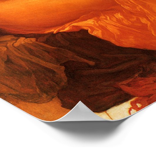 Flaming June Frederic Leighton Fine Art Poster (Hoek)