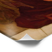 Flaming June Frederic Leighton Glossy Poster (Hoek)