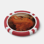 Flaming June Frederic Leighton Kunstprint Poker Chips (Enkel)