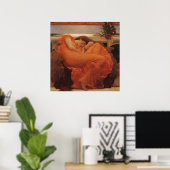 Flaming June Frederic Leighton Kunstprint Poster (Thuiskantoor)