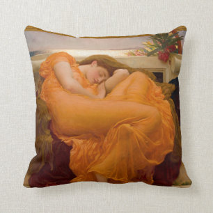 Flaming June - Frederic Lord Leighton Kussen