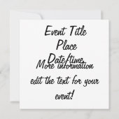 Flaming June Kaart (Achterkant)