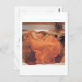 Flaming June - Lord Frederick Leighton Briefkaart (Voorkant / Achterkant)