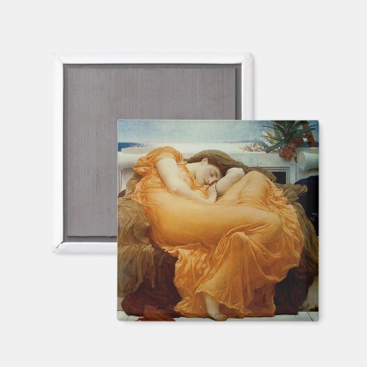 Flaming June Magneet (Voorkant / Achterkant)