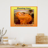Flaming June Poster (Keuken)