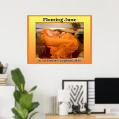 Flaming June Poster (Thuiskantoor)