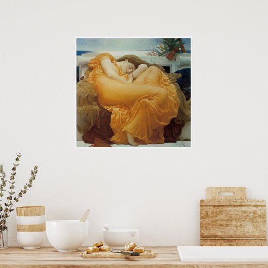 Flaming June Poster (Keuken)