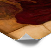 Flaming June van Frederic Leighton Poster (Hoek)