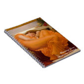 Flaming June van Frederic Leighton Sinaasappel Notitieboek (Rechterzijde)