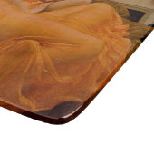 Flaming June van Sir Frederic Leighton Snijplank (Hoek)