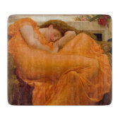 Flaming June van Sir Frederic Leighton Snijplank (Voorkant)