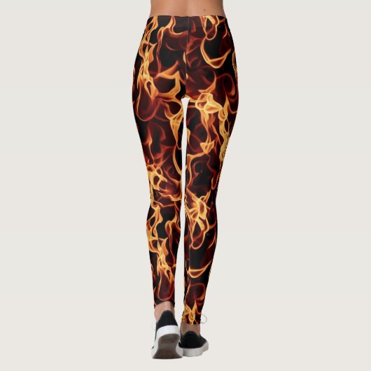 Flaming Leggings for that hard workout (Achterkant)