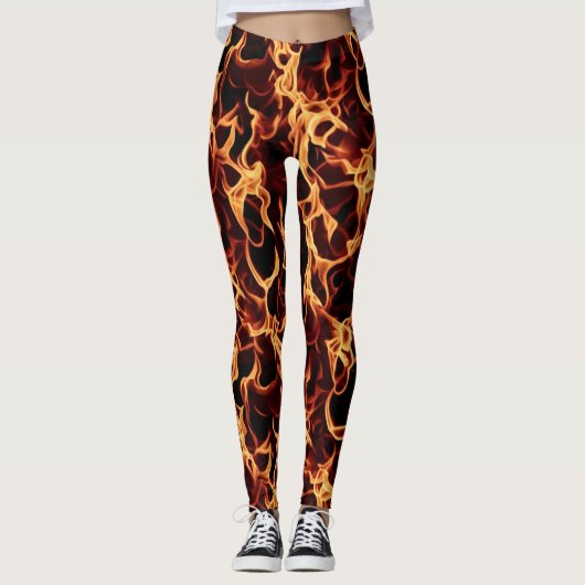 Flaming Leggings for that hard workout (Voorkant)