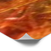 Flaming Lion Poster (Hoek)