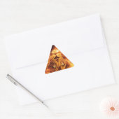 Flaming Lion uit Judah Sticker (Envelop)