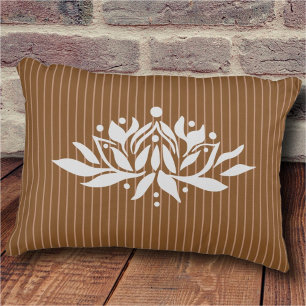 Flaming Lotus Flower Accent Kussen