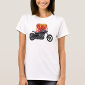 Flaming Love Biker Shirt (Voorkant)