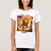 Flaming Majesty - Lion's Roar T-shirt (Voorkant)