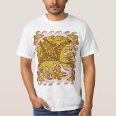 Flaming Manta Ray T Shirt (Voorkant)