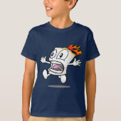 Flaming Marshmallow T-shirt (Voorkant)