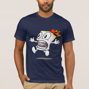 Flaming Marshmallow T-shirt