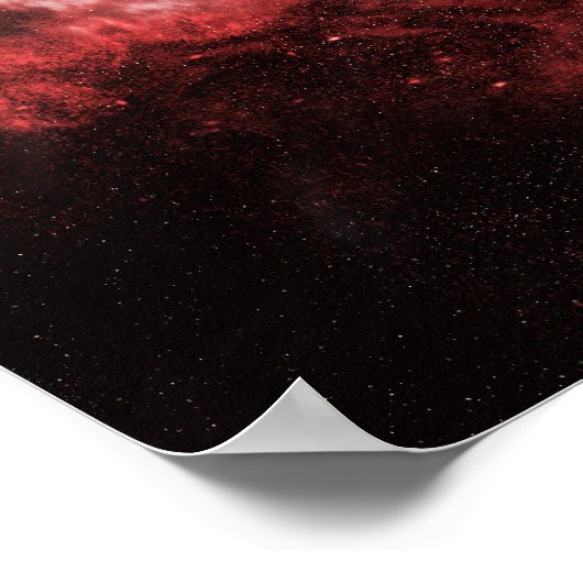 Flaming Mayan Calender Poster (Hoek)