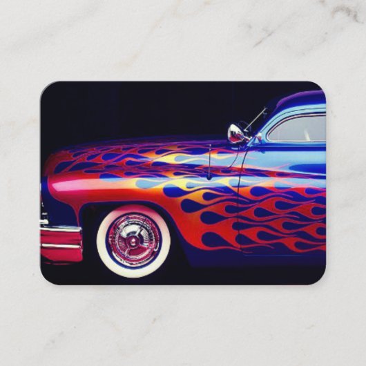 Flaming Mercury Visitekaartje (Voorkant)