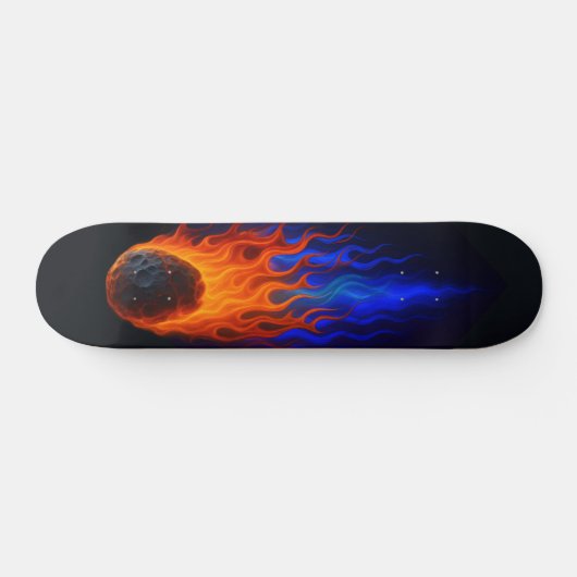 Flaming Meteor Persoonlijk Skateboard (Horizontaal)