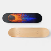 Flaming Meteor Persoonlijk Skateboard (Horizontaal)