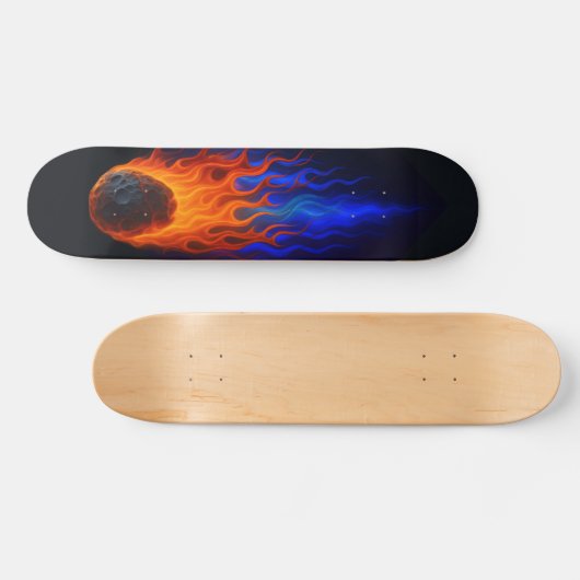 Flaming Meteor Persoonlijk Skateboard (Horizontaal)