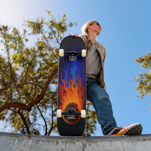 Flaming Meteor Persoonlijk Skateboard (Buiten 1)