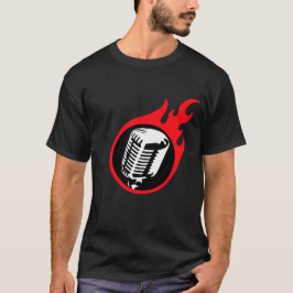 Flaming Mic T-shirt