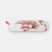 Flaming Mohawk Persoonlijk Skateboard (Horizontaal)