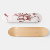 Flaming Mohawk Persoonlijk Skateboard (Horizontaal)