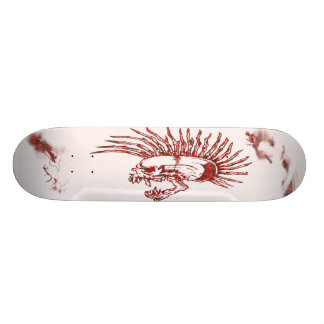 Flaming Mohawk Persoonlijk Skateboard